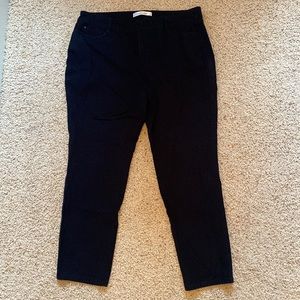 Pants Size 18 Croft & Barrow Black Jeans Skinny